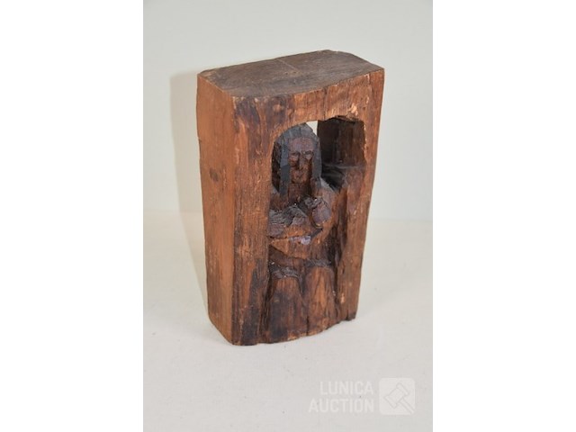 Houten beeld - afbeelding 1 van  3