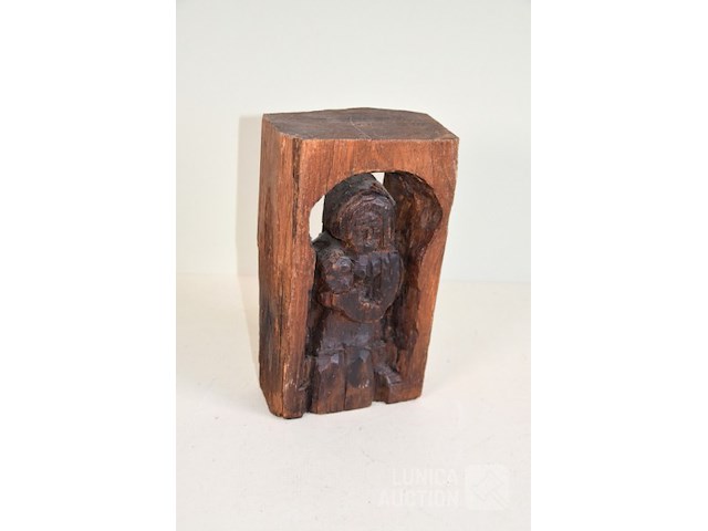 Houten beeld - afbeelding 2 van  3