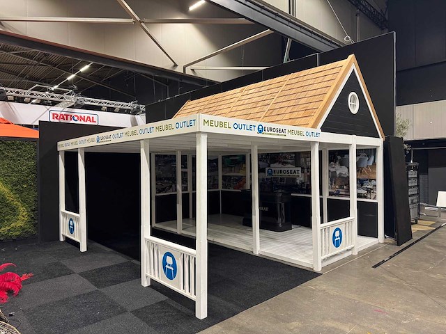 Houten beursstand - afbeelding 1 van  22