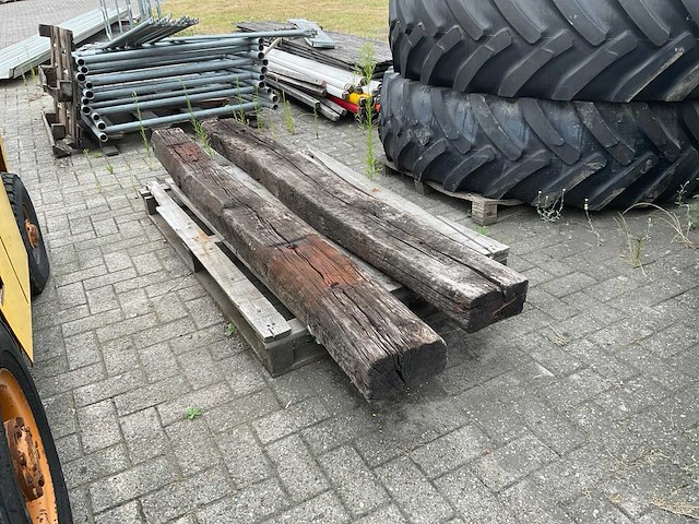 Houten bielzen (2x) - afbeelding 2 van  6
