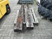 Houten bielzen (2x) - afbeelding 4 van  6
