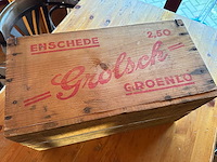 Houten bierkrat grolsch - afbeelding 2 van  4