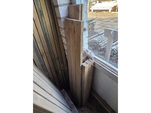 Houten bijzettafel hillhout - afbeelding 3 van  3