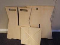 Houten bijzettafels - 2 stuks - afbeelding 5 van  5