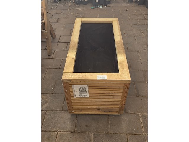 Houten bloembak carp garant - afbeelding 2 van  3