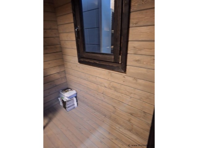 Houten blokhut - 250x260cm - afbeelding 4 van  8