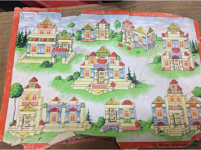 Houten blokkendoos - afbeelding 3 van  3