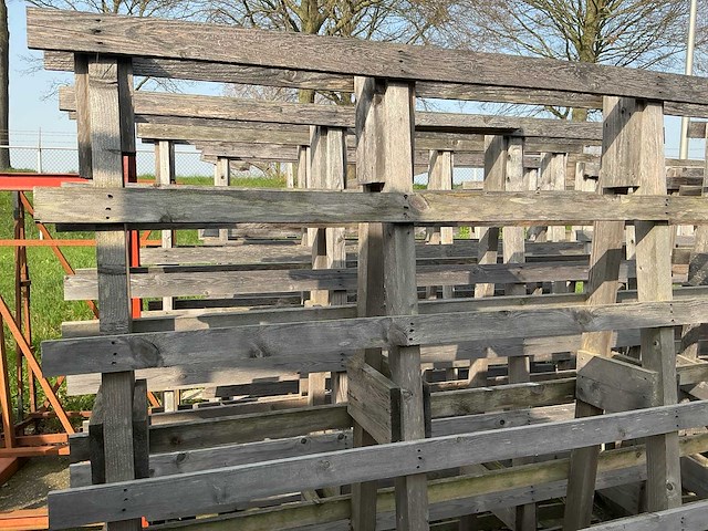 Houten bok (8x) - afbeelding 3 van  8