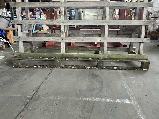 Houten bok (8x) - afbeelding 7 van  8