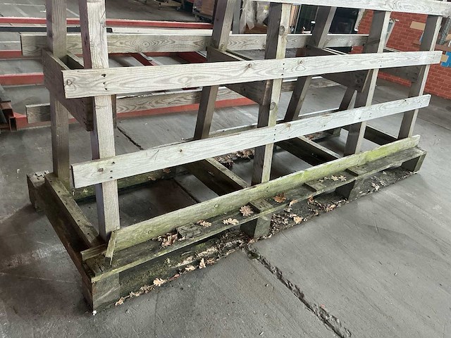 Houten bok (8x) - afbeelding 8 van  8