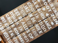 Houten bord als mijn kinderen - afbeelding 4 van  5