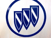 Houten bord buick - afbeelding 2 van  4