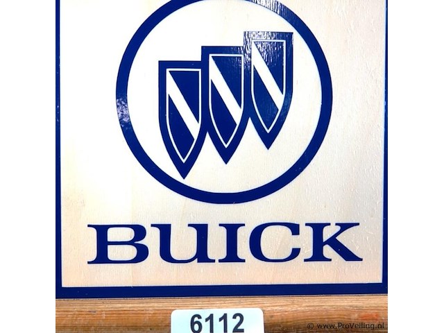 Houten bord buick - afbeelding 3 van  4