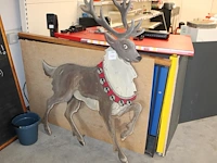 Houten bord van hert