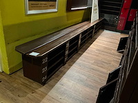Houten bowlingbank - afbeelding 1 van  4