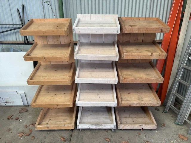 Houten broodstelling (3x) - afbeelding 2 van  3