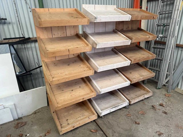 Houten broodstelling (3x) - afbeelding 3 van  3