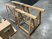 Houten brugen (4x) - afbeelding 1 van  3