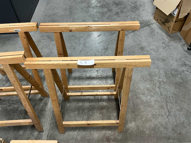 Houten brugen (4x) - afbeelding 2 van  3