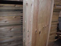 Houten buitendeur 190x82 cm (2x) - afbeelding 2 van  3