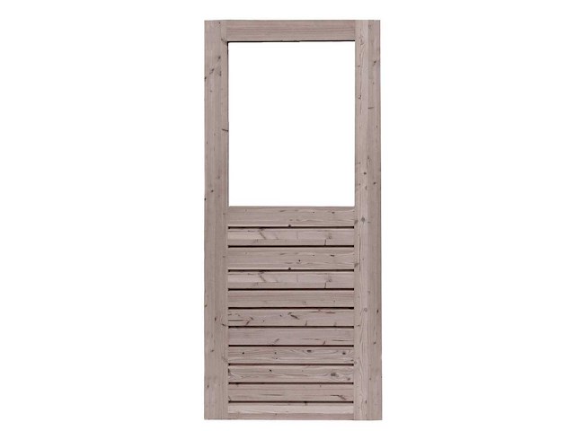 Houten buitendeur 211x92 cm (2x) - afbeelding 1 van  2