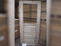 Houten buitendeur 211x92 cm (2x) - afbeelding 2 van  2