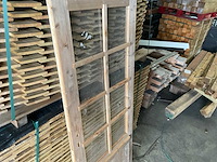 Houten buitendeur beglaasd - 192x74 cm - afbeelding 3 van  6