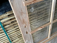Houten buitendeur beglaasd - 192x74 cm - afbeelding 5 van  6