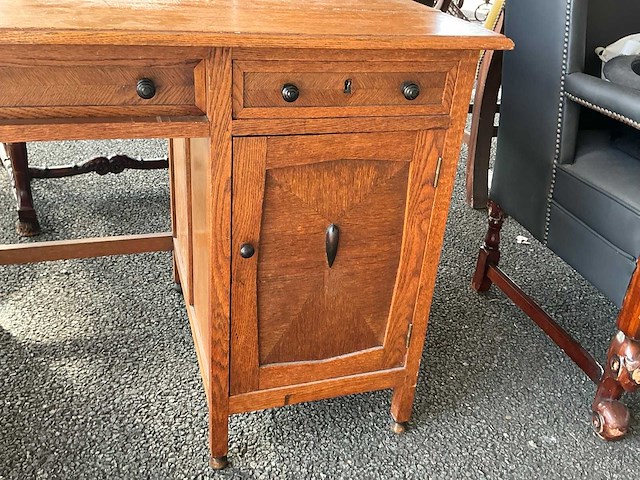 Houten bureautafel - afbeelding 2 van  4