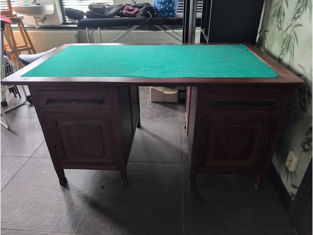 Houten bureautafel - afbeelding 2 van  8