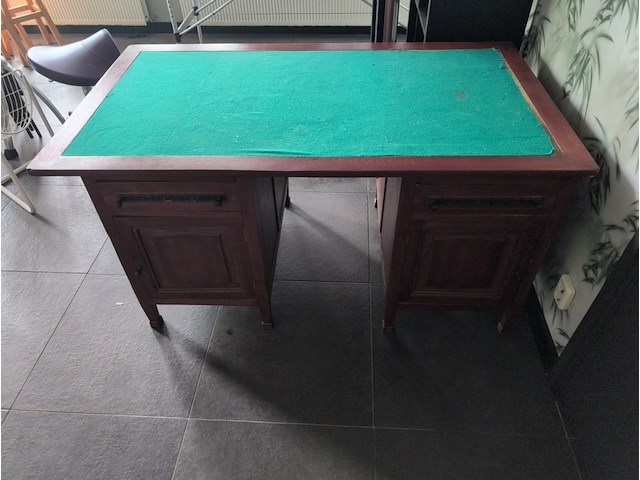 Houten bureautafel - afbeelding 3 van  8