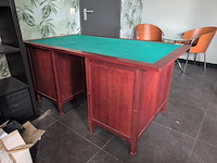 Houten bureautafel - afbeelding 6 van  8