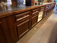 Houten cafe barachterwand - afbeelding 13 van  15