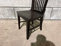 Houten caféstoel (12x) - afbeelding 4 van  7