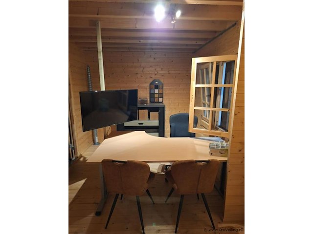 Houten chalet - 500x500x550cm - afbeelding 5 van  19