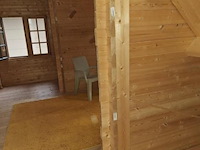 Houten chalet - 500x500x550cm - afbeelding 10 van  19