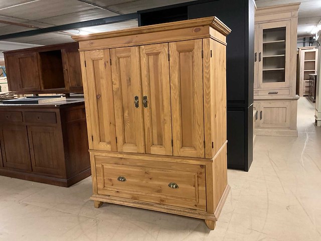 Houten computer/tvkast - afbeelding 6 van  14