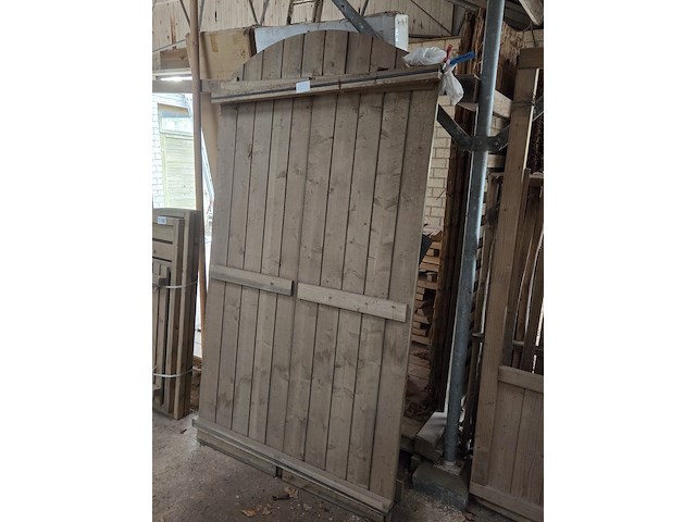 Houten containerombouw en tuinkast - afbeelding 4 van  5