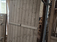 Houten containerombouw en tuinkast - afbeelding 4 van  5