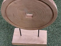 Houten decoratie - 25x12,5x45cm - 2 stuks - afbeelding 3 van  4