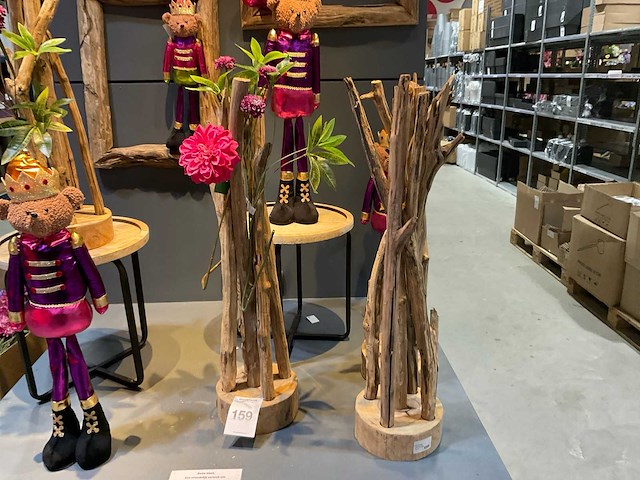 Houten decoratie met beren - afbeelding 2 van  11
