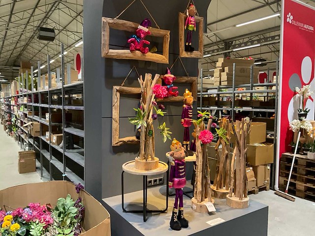 Houten decoratie met beren - afbeelding 4 van  11