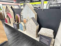 Houten decoratieve huisjes (16x) - afbeelding 2 van  5