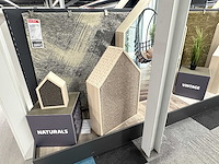 Houten decoratieve huisjes (16x) - afbeelding 3 van  5