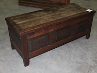 Houten dekenkist. afmeting 119 x 47 cm. hoogte 48 cm - afbeelding 1 van  4