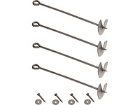 Houten dubbele schommel "lucy" met 2 kunststof schommels - afbeelding 3 van  4