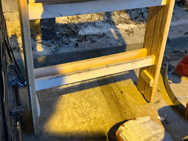 Houten dubbele trap - afbeelding 2 van  5