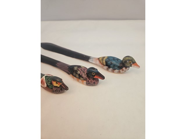 Houten eenden kunst - duck hunter collectie - afbeelding 5 van  5