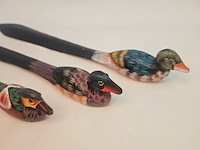 Houten eenden kunst - duck hunter collectie - afbeelding 5 van  5