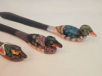 Houten eenden kunst - duck hunter collectie - afbeelding 5 van  5